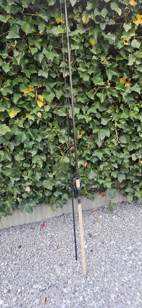 Shimano TX2 Floater met Fox EOS 5000, Watersport en Boten, Hengelsport | Algemeen, Ophalen, Zo goed als nieuw, Werphengel