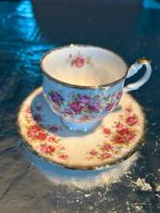 Queen's ‘Queen’s roses’ Roses theekopje met schotel, Antiek en Kunst, Ophalen of Verzenden