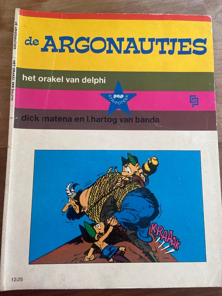 De Argonautjes: Het Orakel van Delphi - Dick Matena, Boeken, Stripboeken, Eén stripboek, Ophalen of Verzenden, Gelezen