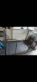 Hondenbench met kleed, Ophalen, Gebruikt, Hondenhok, Minder dan 65 cm