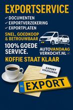 Export Kenteken | Export Auto | Export Verzekering Platen, Ophalen, Nieuw