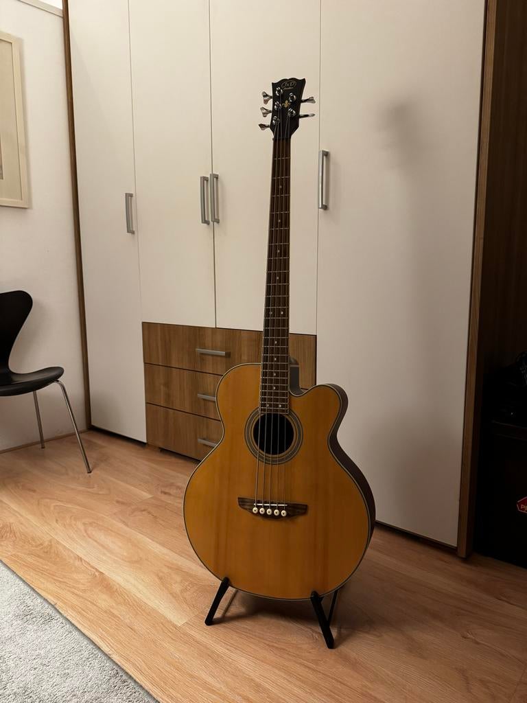 J&D Brothers Akoestische Basgitaar - 5-snarig, Muziek en Instrumenten, Snaarinstrumenten | Gitaren | Bas, Ophalen, Gebruikt, Akoestisch
