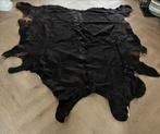Koeienhuid vloerkleed, Huis en Inrichting, Stoffering | Tapijten en Kleden, Ophalen, Zwart, 150 tot 200 cm, Zo goed als nieuw