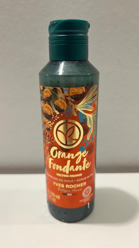 Yves Rocher orange fondante oliescrub 150g, Ophalen of Verzenden, Nieuw, Bad & Douche