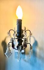 Antieke Franse sfeervolle19 e eeuwse wandlampen 2 x, Ophalen of Verzenden, Gebruikt, Antiek