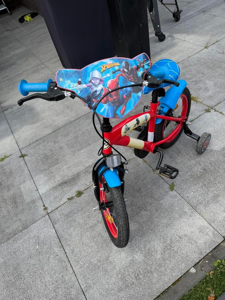 Spiderman fiets 18 inch, Fietsen en Brommers, Ophalen, Zo goed als nieuw, 16 tot 20 inch