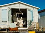 Charmant en compleet strandhuisje IJmuiden te huur, Tuin en Terras, Ophalen, 3 ramen of meer, Overige typen, Zo goed als nieuw