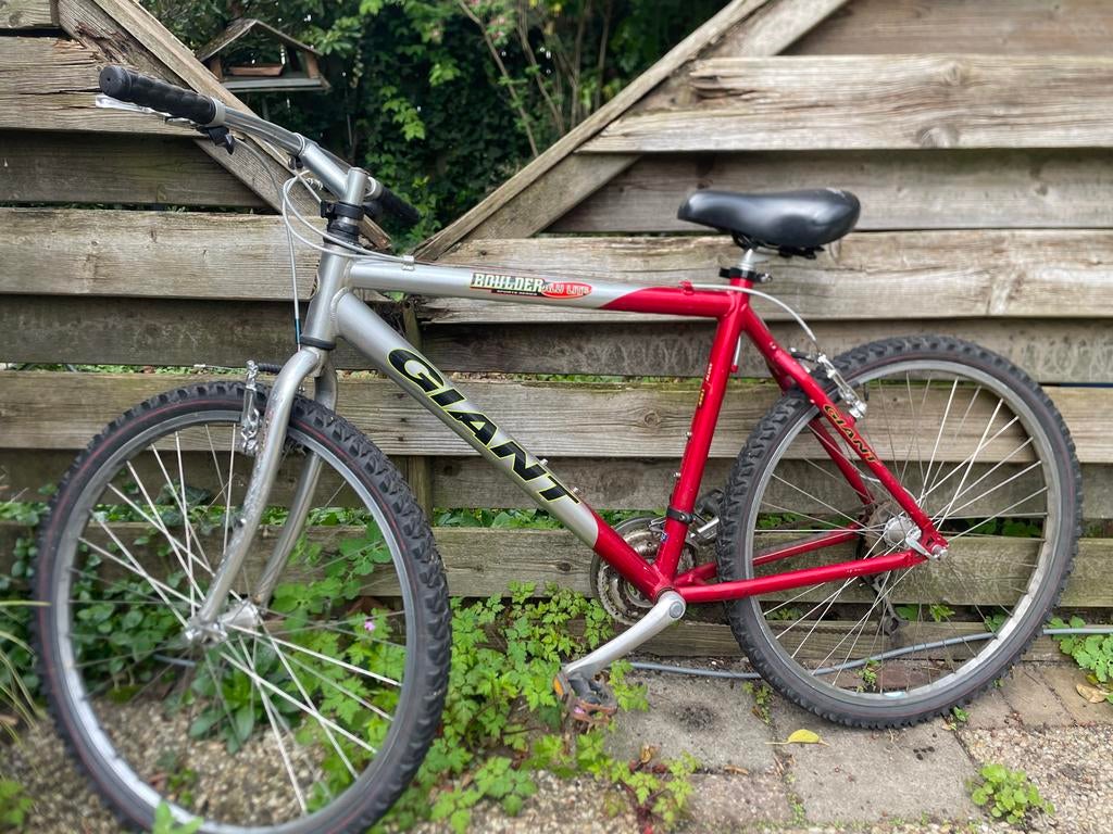 Giant Boulder Mountainbike - Herenfiets, Fietsen en Brommers, Fietsen | Mountainbikes en ATB, Ophalen, Gebruikt, Heren, Giant