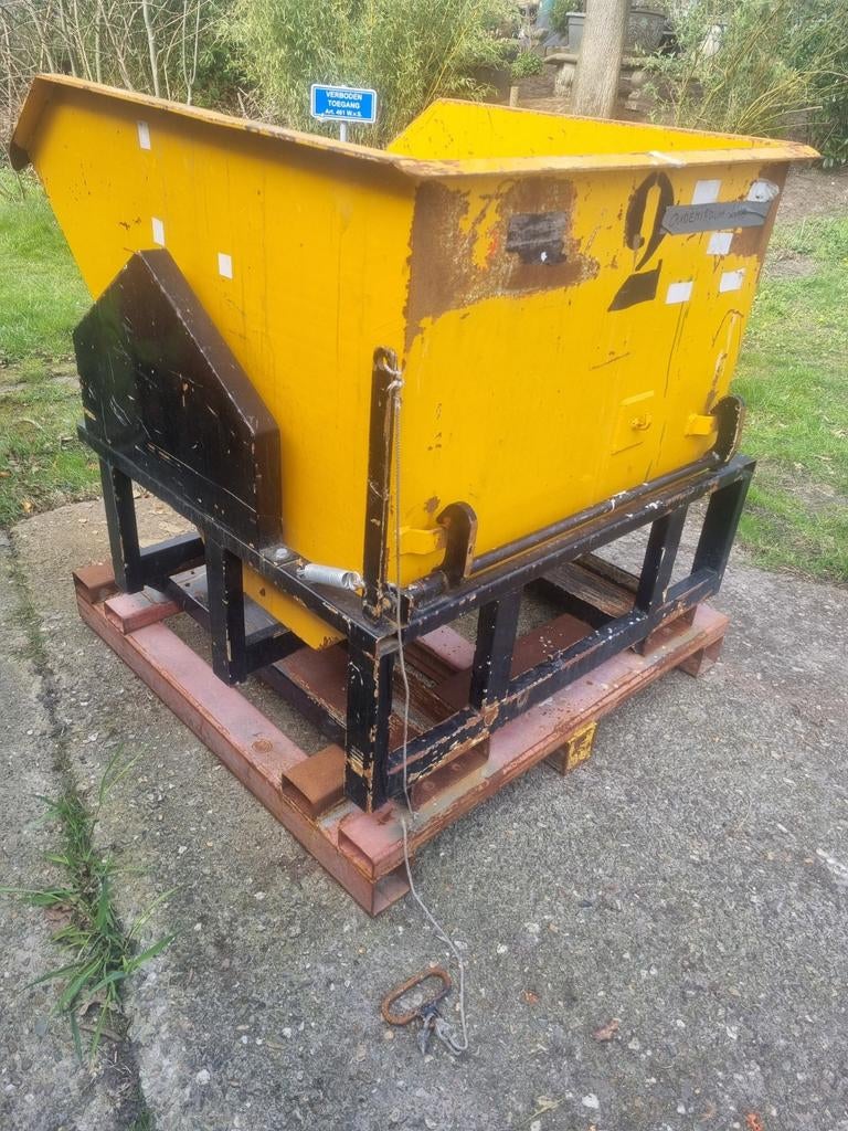 Kiep kantelbak, Ophalen of Verzenden, Grondbewerking