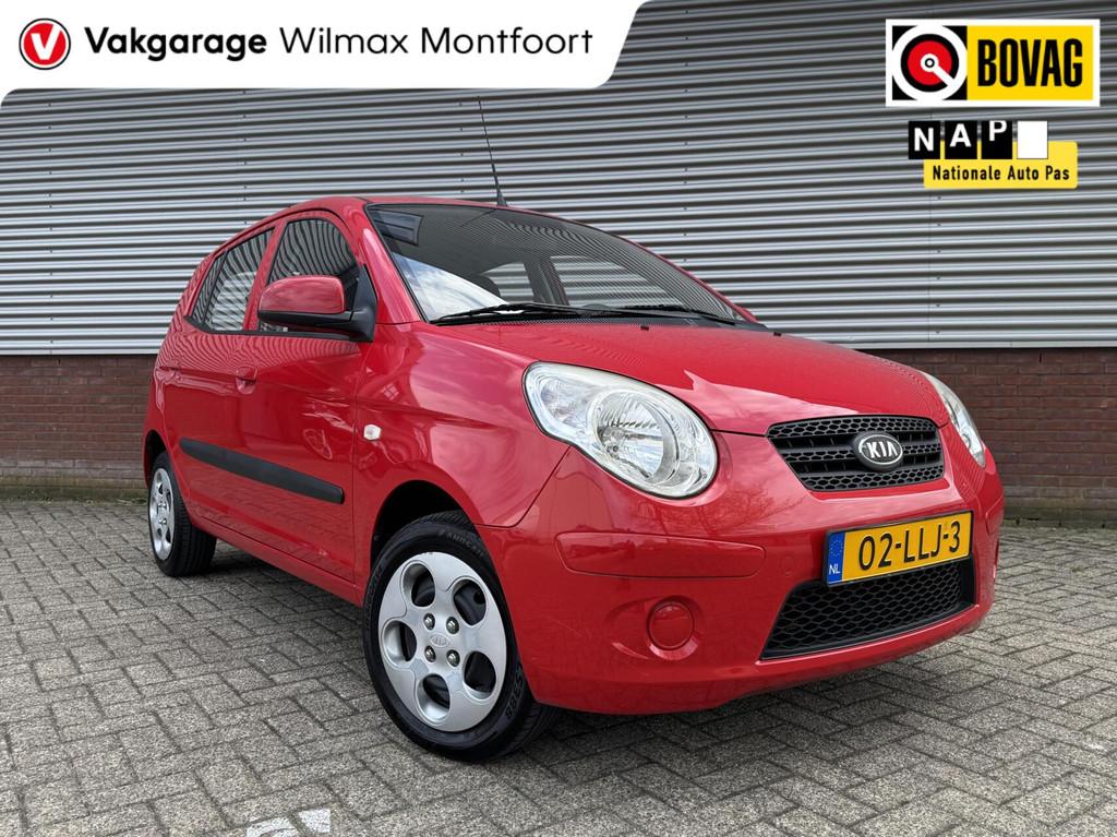 Kia Picanto 1.0 X-pect|Radio|Half leer|Goed Onderhouden|Lage, Auto's, 4 cilinders, 400 kg, Leder en Stof, Origineel Nederlands