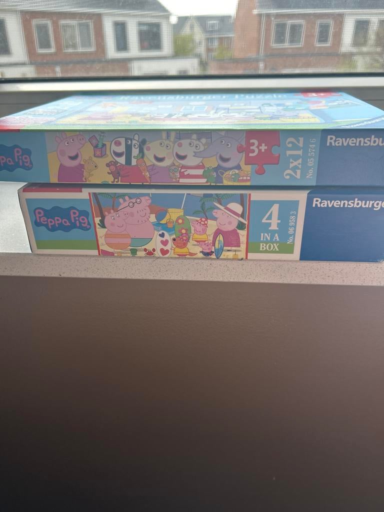 Puzzel 2x Peppa Pig, Kinderen en Baby's, Speelgoed | Kinderpuzzels, Ophalen, 10 tot 50 stukjes, Gebruikt, 2 tot 4 jaar