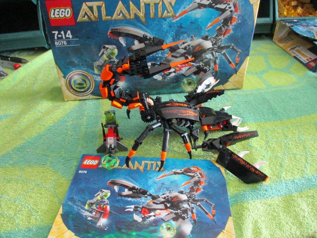lego Atlantis Set 8058 Bewaker van de diepte, Ophalen of Verzenden, Gebruikt, Complete set, Lego