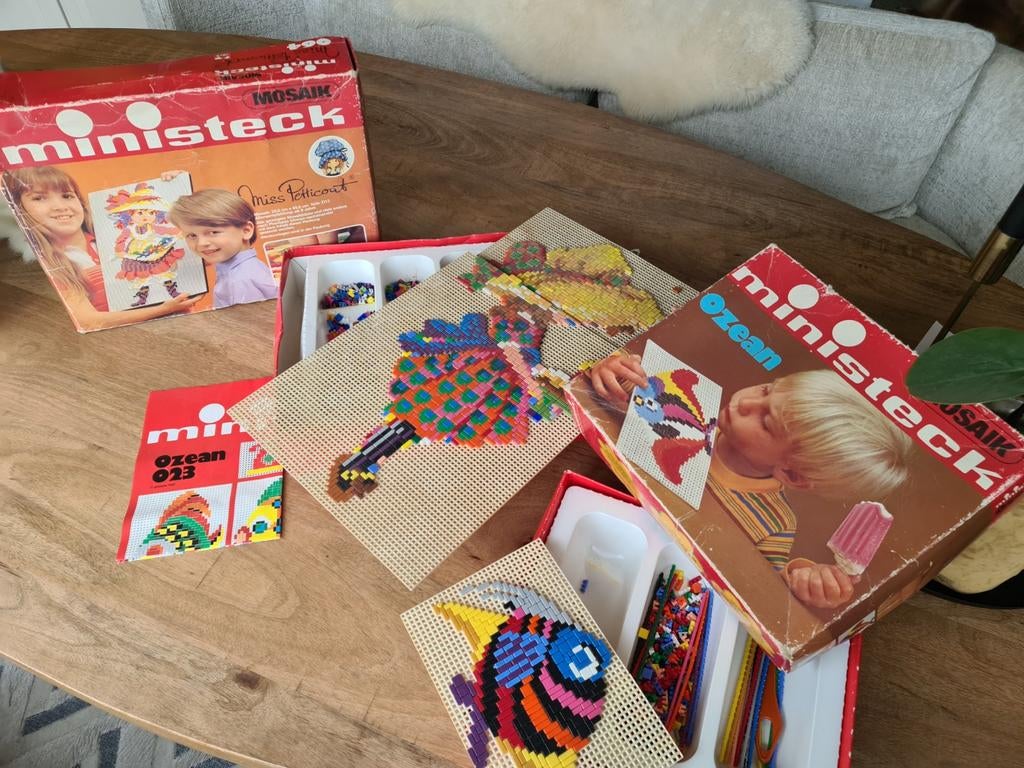 Vintage Ministeck set jaren '70 - Ozean en Miss Petticoat, Ophalen of Verzenden