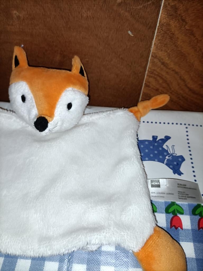 Hema vos knuffeldoekje, Ophalen of Verzenden, Zo goed als nieuw, Overige typen