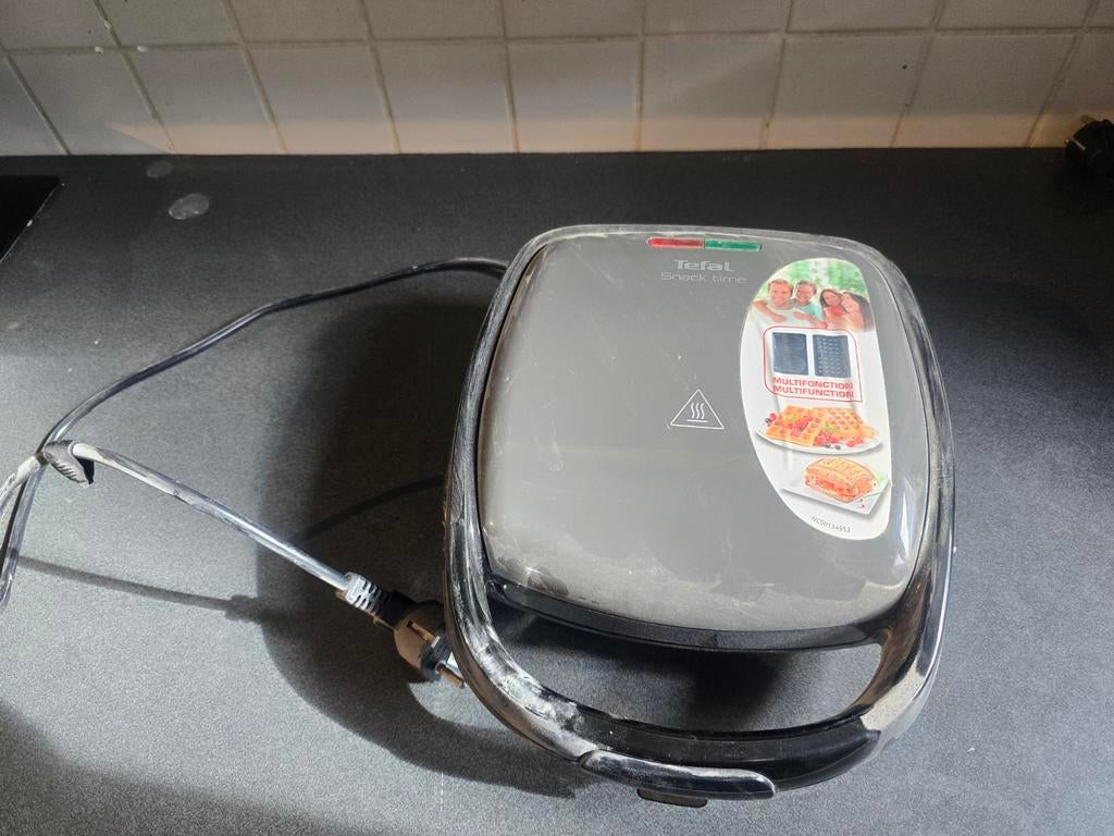 Tefal Snack Time - Zo goed als nieuw, Ophalen of Verzenden, Zo goed als nieuw