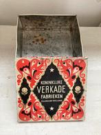 Vintage Verkade blik 'Gemengde Biscuits' - Collectors item, Verzamelen, Blikken, Ophalen of Verzenden, Gebruikt, Koek(jes), Verkade