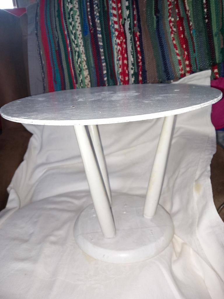 Tafeltje van melkerskrukje, Antiek en Kunst, Curiosa en Brocante, Ophalen of Verzenden