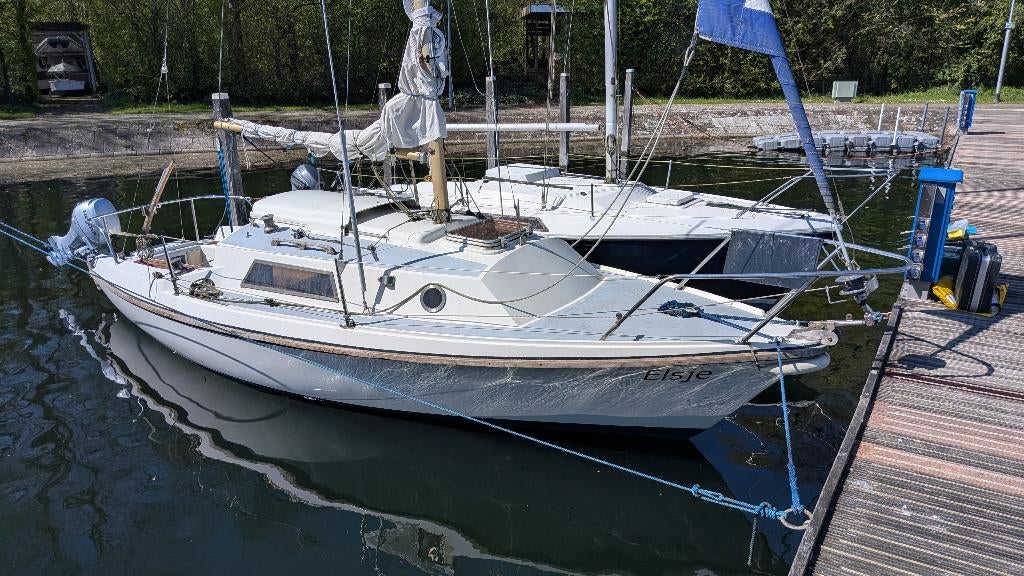 Kajuit zeilboot, Jouster 21, Watersport en Boten, Kajuitzeilboten en Zeiljachten, Gebruikt, Ophalen of Verzenden, Tourjacht of Cruiser