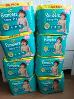 8 pakken Pampers Baby-Dry luiers maat 4 (3x70, 5x60), Kinderen en Baby's, Babykleding | Overige, Ophalen of Verzenden, Nieuw, Pampers