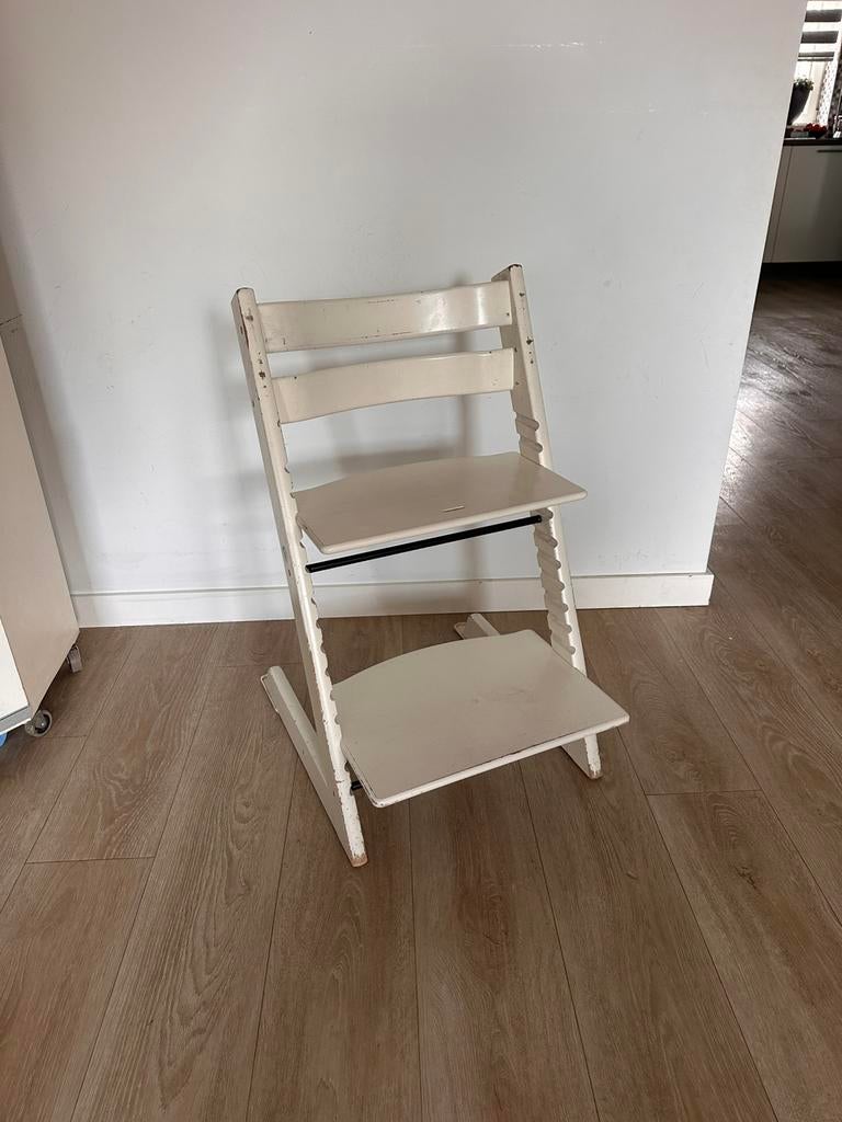 Stokke stoel met alles van 0-10jaar, Kinderen en Baby's, Kinderstoelen, Ophalen, Gebruikt, Meegroeistoel, Gordel(s)