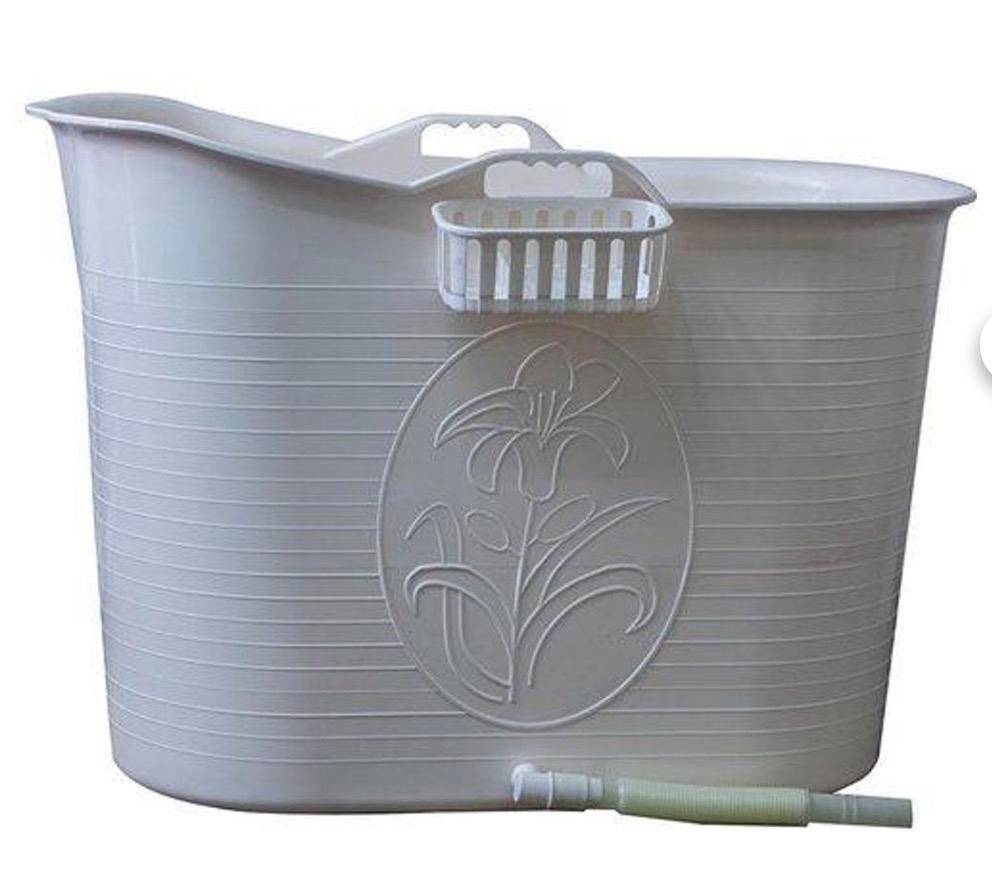 2x Lifebath Zitbad Icebucket Ijsbad Bathbucket 200l Wit, Ophalen of Verzenden, Zo goed als nieuw