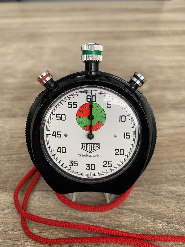 Heuer Trackmaster stopwatch Vintage, Ophalen of Verzenden, Zo goed als nieuw, Overige merken