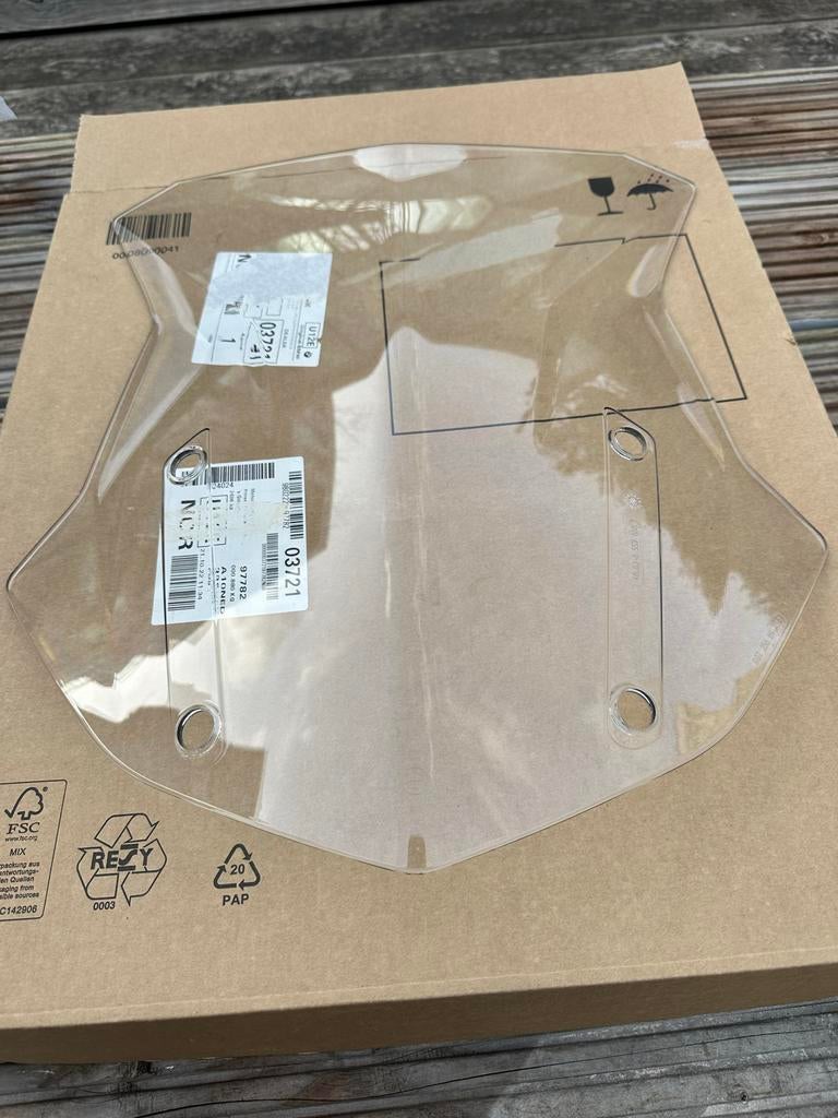 BMW GS 1250 ADV Windscherm - Transparant, Motoren, Onderdelen | BMW, Ophalen of Verzenden, Nieuw