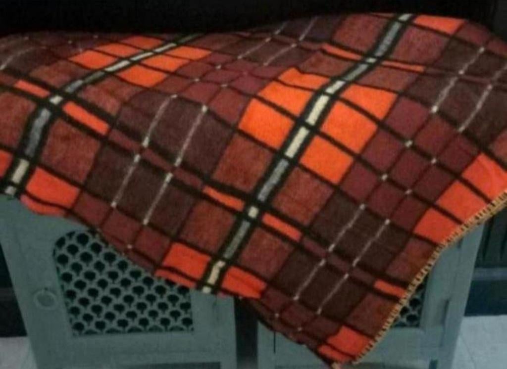 Jaren 70 vintage 100% wollen deken, Huis en Inrichting, Woonaccessoires | Plaids en Woondekens, Ophalen of Verzenden, Zo goed als nieuw