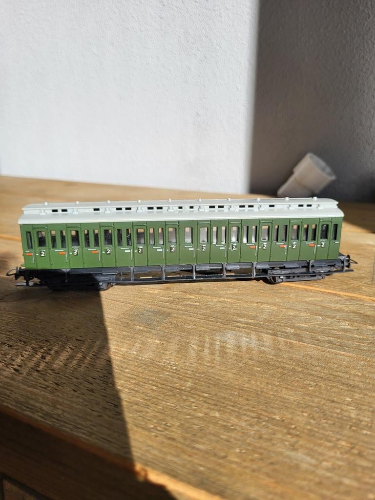 Liliput oldtimer passagierswagon 2, Hobby en Vrije tijd, Modeltreinen | N-Spoor, Ophalen of Verzenden, Gelijkstroom, Wagon, Overige merken