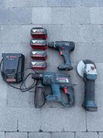 Bosch Professional 18V set – + accu's en lader, Ophalen, Gebruikt