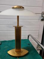 bureau tafellamp holtkotter messing glas kap vintage, Ophalen of Verzenden, 'T Olde Gre-j, Info@toldegrej.nl, Endepoelstraat 20f Didam