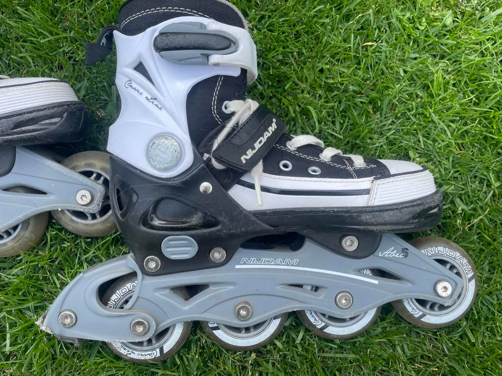 Nijdam skeelers mt 33-36, Overige merken, Verstelbaar, Kinderen, Ophalen of Verzenden