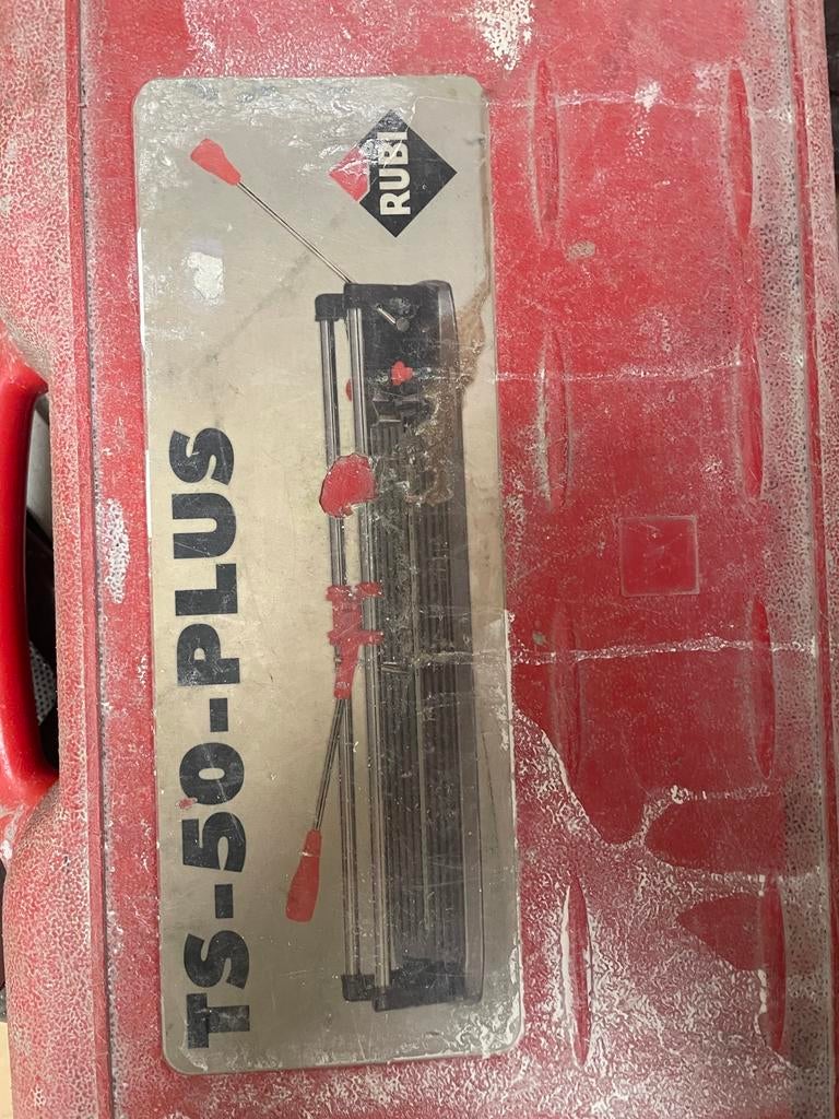 Rubi TS-50-PLUS tegelsnijder, Ophalen of Verzenden, Gebruikt