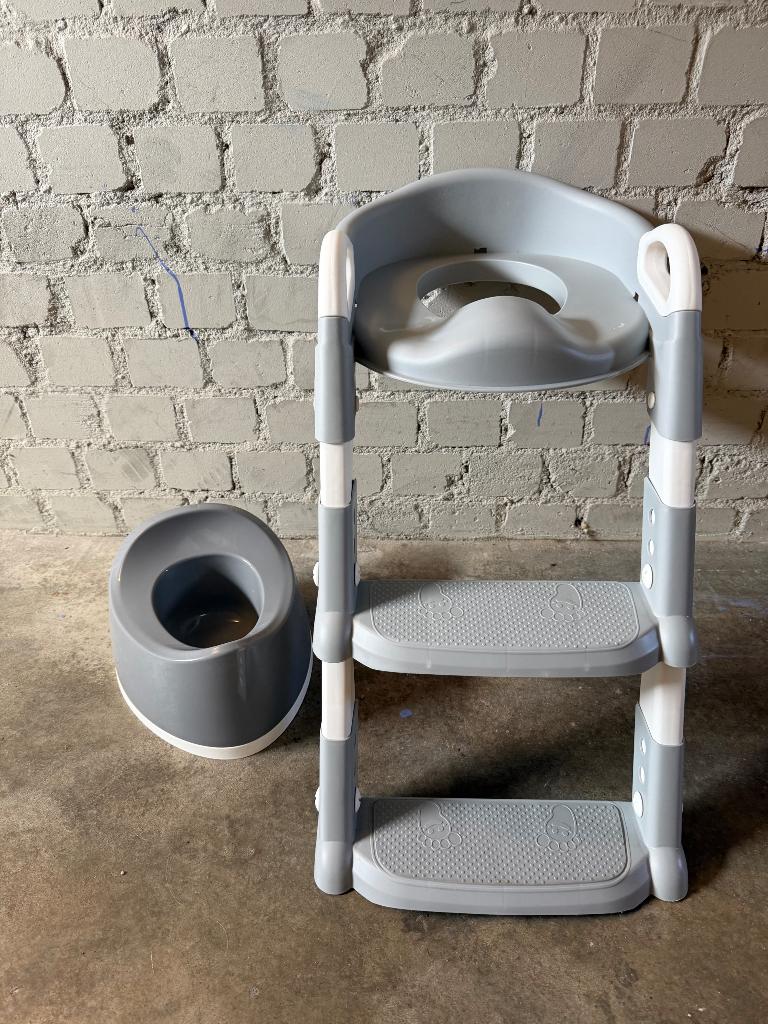 Toiletbrilverhoger + potje, Ophalen, Gebruikt