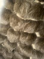 Lange gilet van echt vossenbont, Ophalen of Verzenden, Zo goed als nieuw, Maat 38/40 (M), Groen