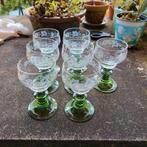 7 mooie bewerkte borrelglaasjes, Ophalen of Verzenden, Zo goed als nieuw, Borrel- of Shotglas