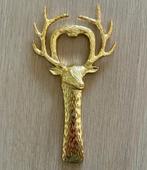 Rendier flesopener goudkleurig / nieuw en ongebruikt, Huis en Inrichting, Ophalen of Verzenden, Nieuw