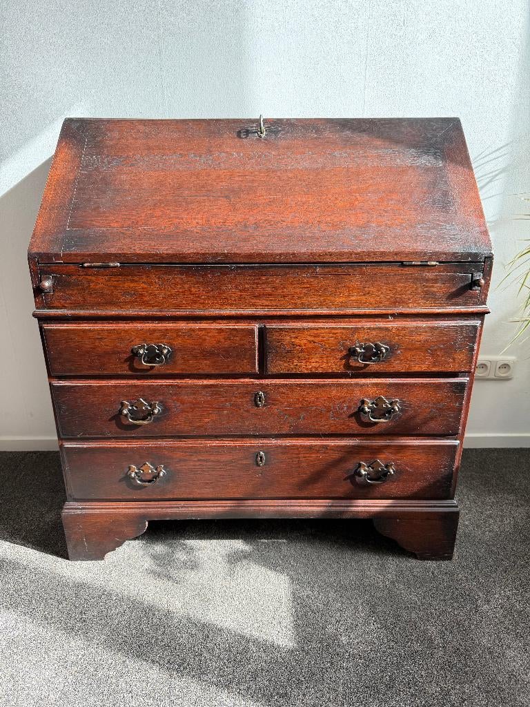 antiek houten secretair, Ophalen