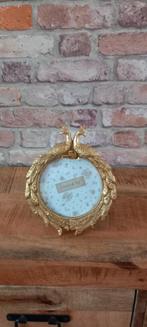 Clayre&Eef:21cm Goudkleurig Pauw Fotolijst♥️NIEUW♥️, 1446dt, Nieuw, Ophalen of Verzenden, Bram