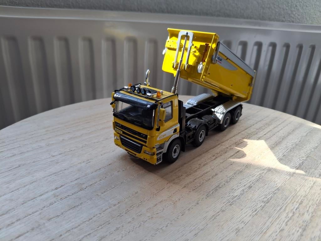 Wsi daf kipper geel, Hobby en Vrije tijd, Modelauto's | 1:50, Ophalen of Verzenden, Nieuw, Bus of Vrachtwagen, Wsi