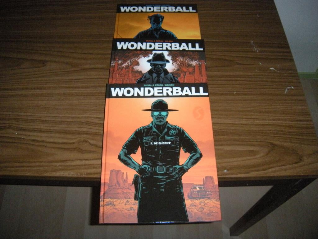Wonderball 3 delen HC inclusief prent., Boeken, Meerdere stripboeken, Ophalen of Verzenden, Zo goed als nieuw