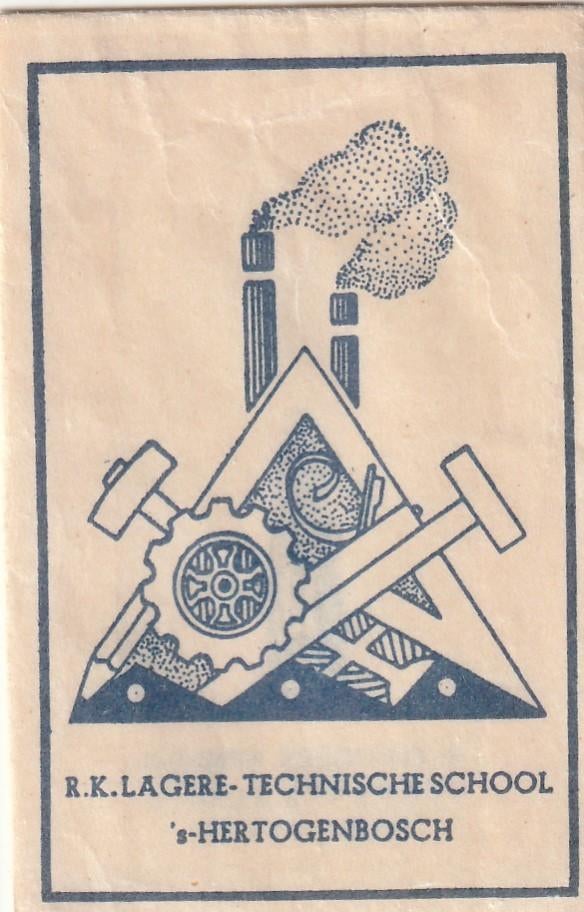 Suikerzakje #723 : Lagere Technsche school 's Hertogenbosch, Verzamelen, Verzenden, Nederland