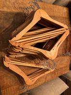 Houten Kledinghangers - Set van 44 stuks, Ophalen, Gebruikt, Hout, Kinderen en Volwassenen