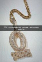 Kettingen, Verzenden, Nieuw, Met edelsteen, Goud