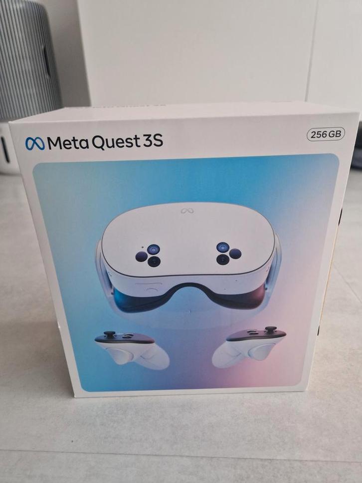 Meta Quest 3S 256GB - Nieuw en Geseald, Spelcomputers en Games, Virtual Reality, Nieuw, Overige platformen, VR-bril, Ophalen of Verzenden