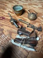 Vintage koperen items & vintage schaatsen noren (antiek), Ophalen