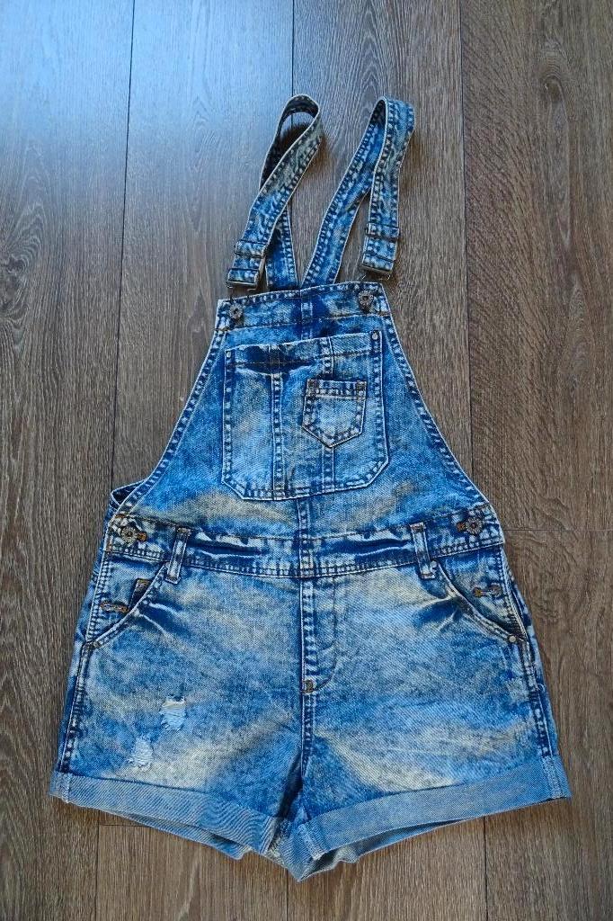 Leuke spijker tuinbroek Maat 36, Blauw, Overige jeansmaten, Ophalen of Verzenden, Zo goed als nieuw