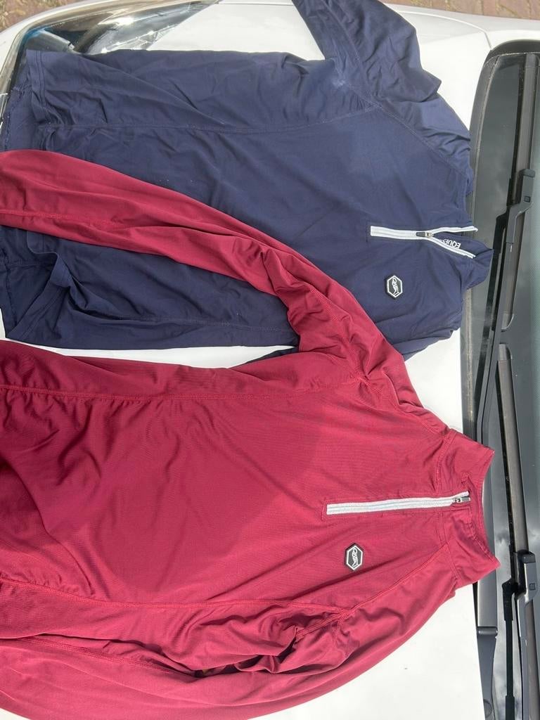 2 leuke paardrij shirts van qhp goede staat, Gebruikt, Kinderen, Ophalen of Verzenden, Recreatie