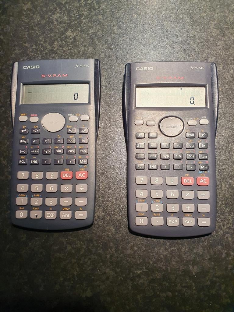 Casino rekenmachine fx-82MS, Ophalen of Verzenden