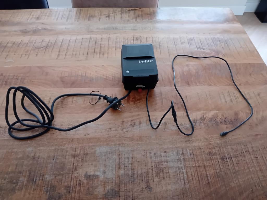 In-lite transformator voor buitenverlichting, Kunststof, Gebruikt, Minder dan 50 watt, Overige typen